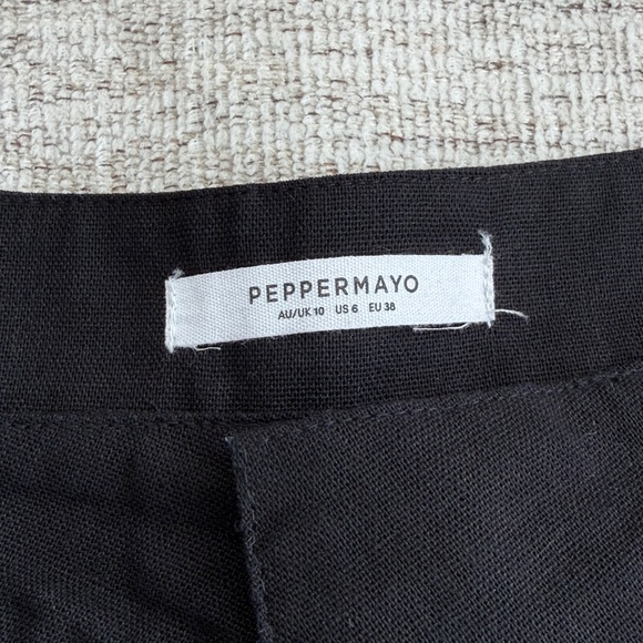Peppermayo - High Waist Black Shorts - Picture 7 of 7